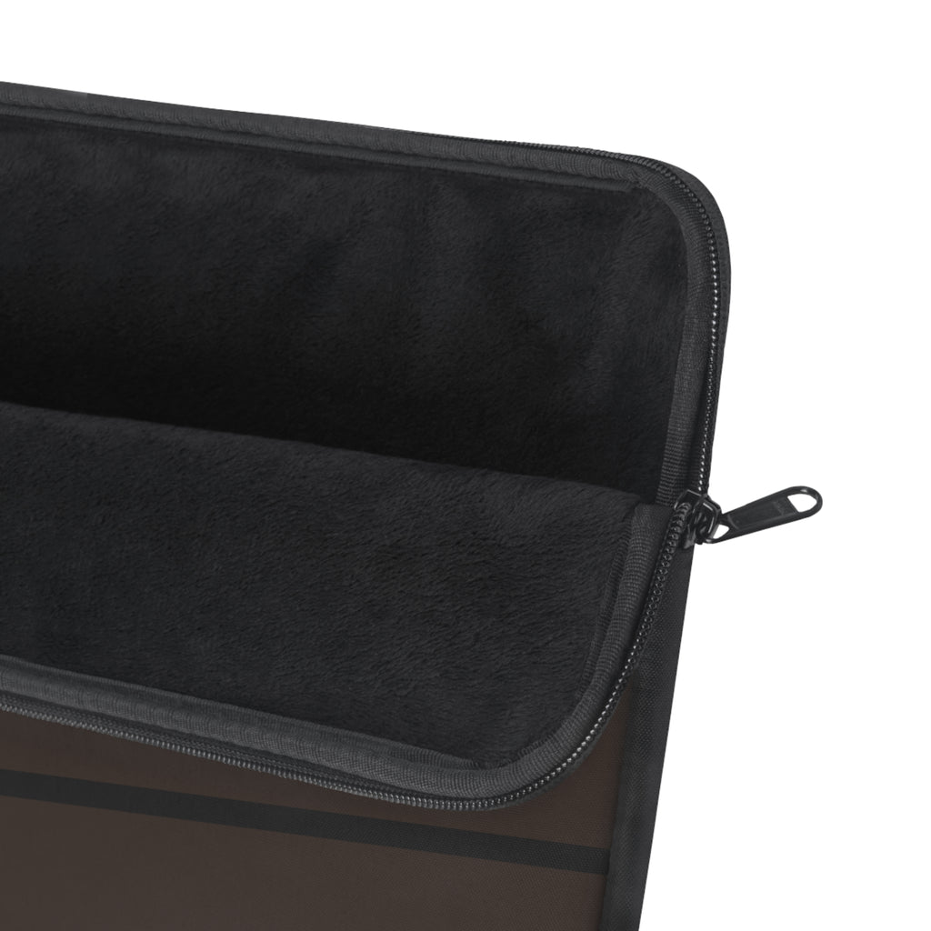 Personalized Laptop Sleeve Protective Case, Brown/Black