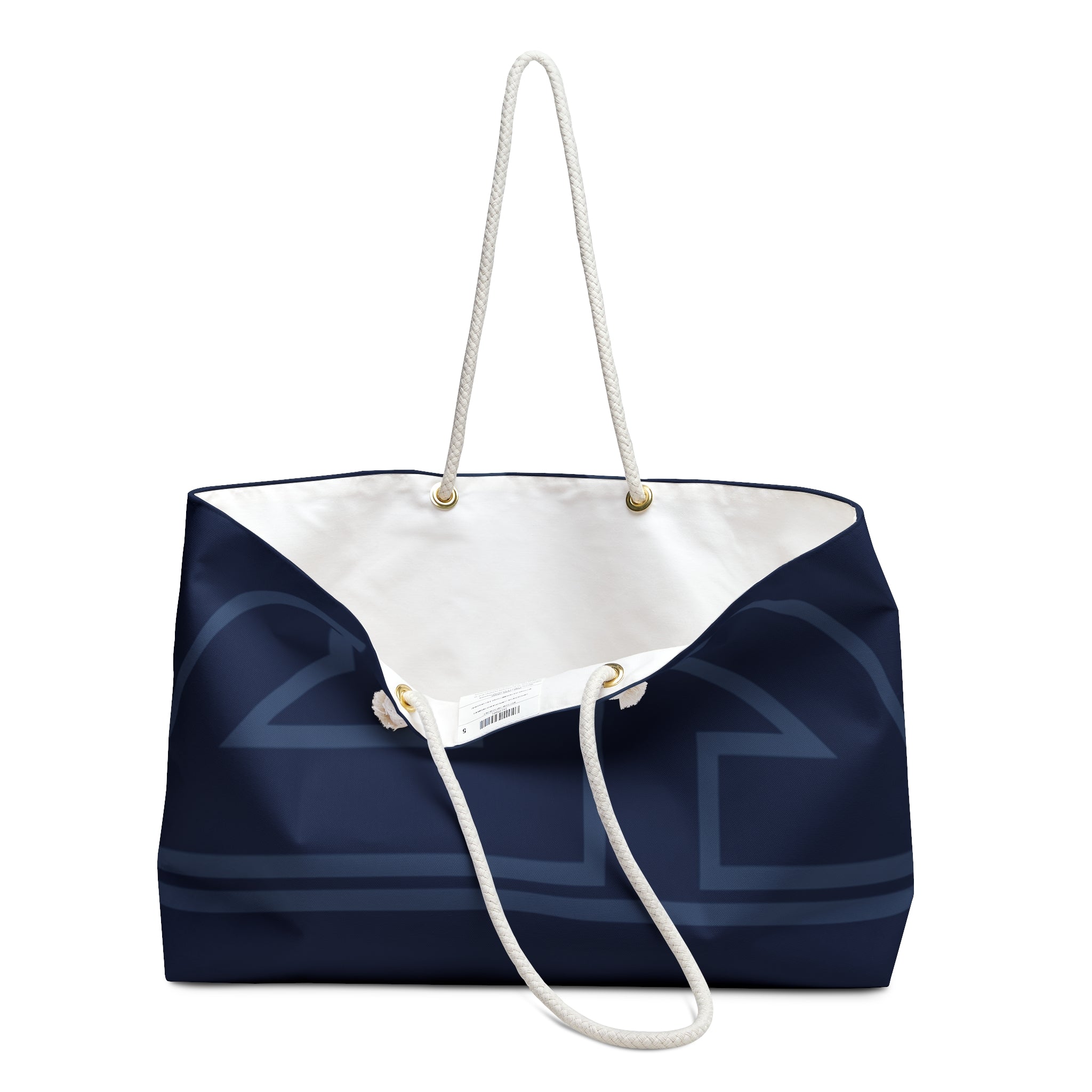 Signia Frame Packable Tote, Navy & Mid Blue