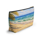 Beach Day T-Bottom Multipurpose Organizer Toiletry Travel Pouch, Multicolor