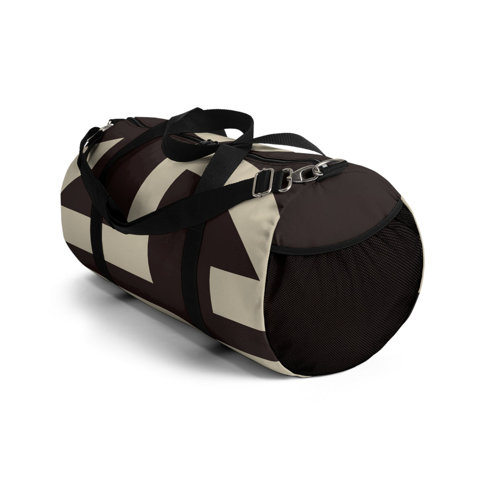 Signia Block Duffel Bag, Coffee Bean & Cream