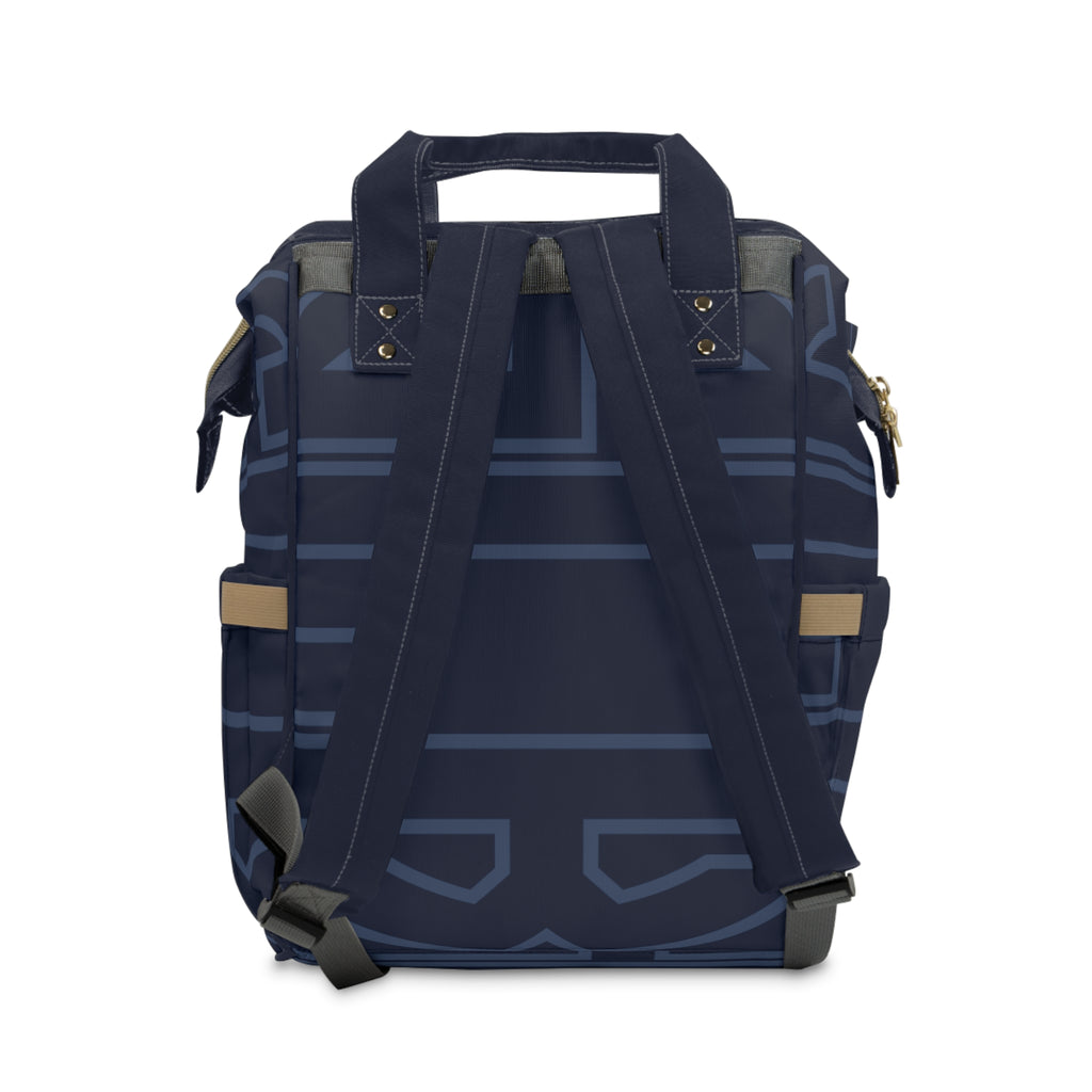 Signia Frame Commuter Backpack, Navy & Mid Blue