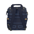 Signia Frame Commuter Backpack, Navy & Mid Blue