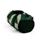 Signia Block Duffel Bag, Green & Cream