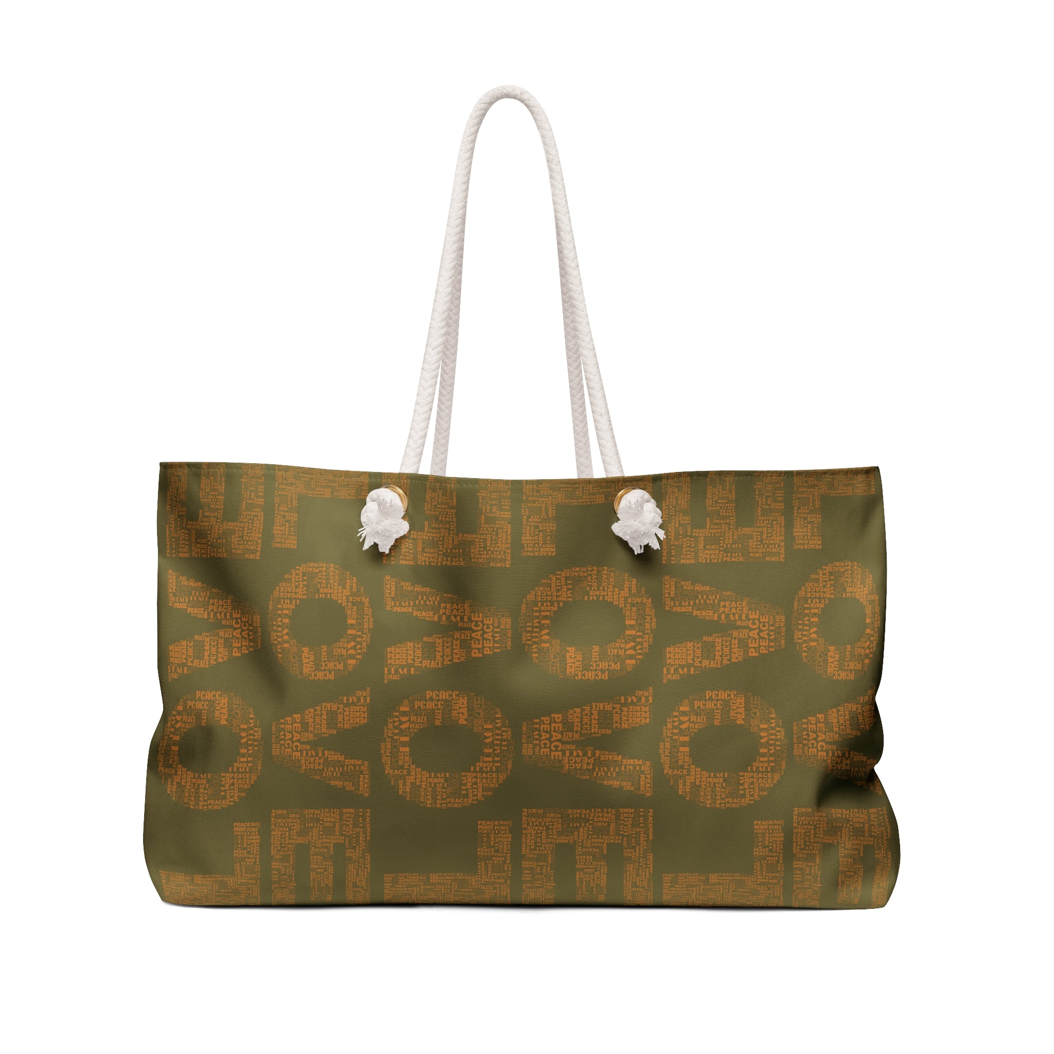 Love Meditation Packable Carryall Beach Tote