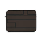 Personalized Laptop Sleeve Protective Case, Brown/Black