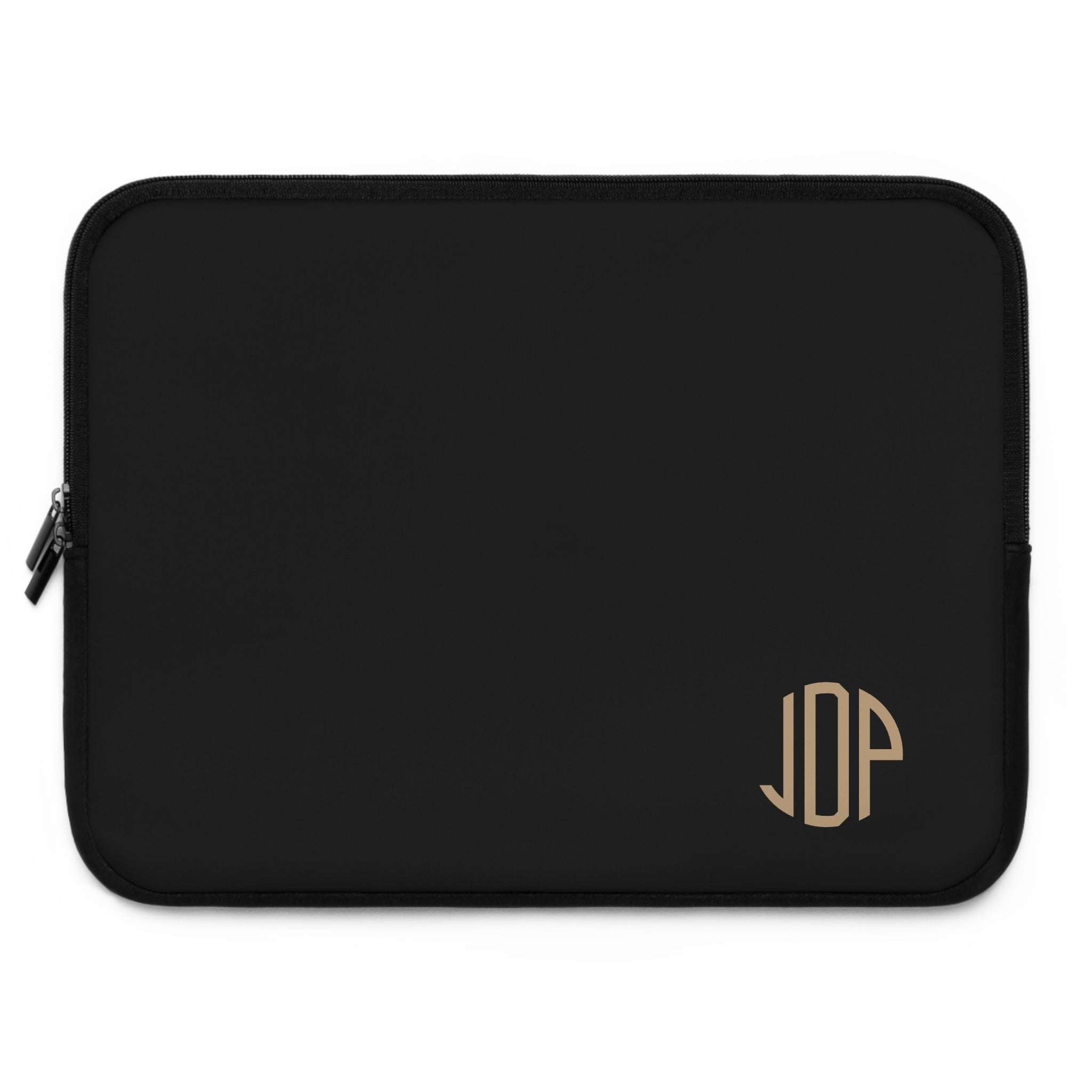The MonoTone Monogram Tablet Laptop Sleeve, Multiple Sizes, Black
