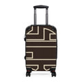 Signia Frame Hard-Shell Luggage, Brown & Cream