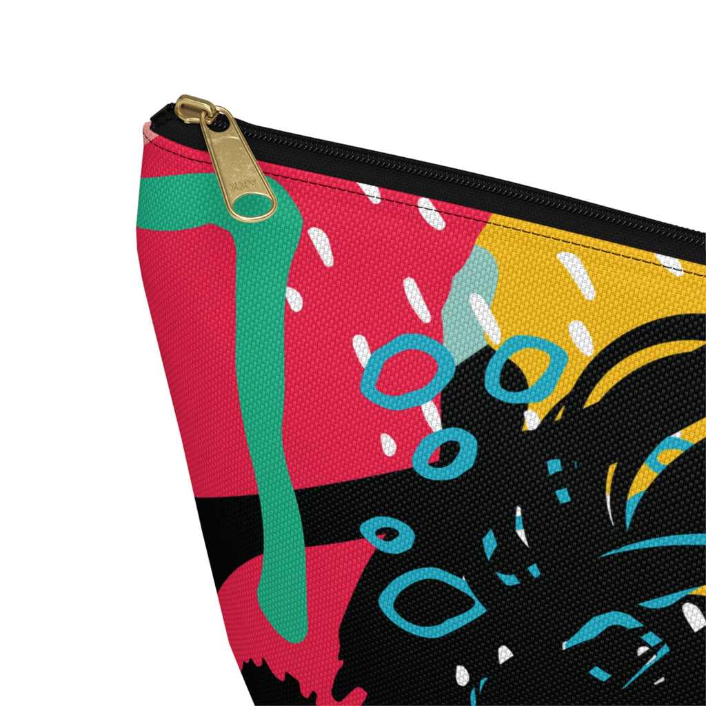 Sister in Bloom Multipurpose Accessory Pouch for Toiletries, Makeup & On-the-Go Essentials, Personalization Available