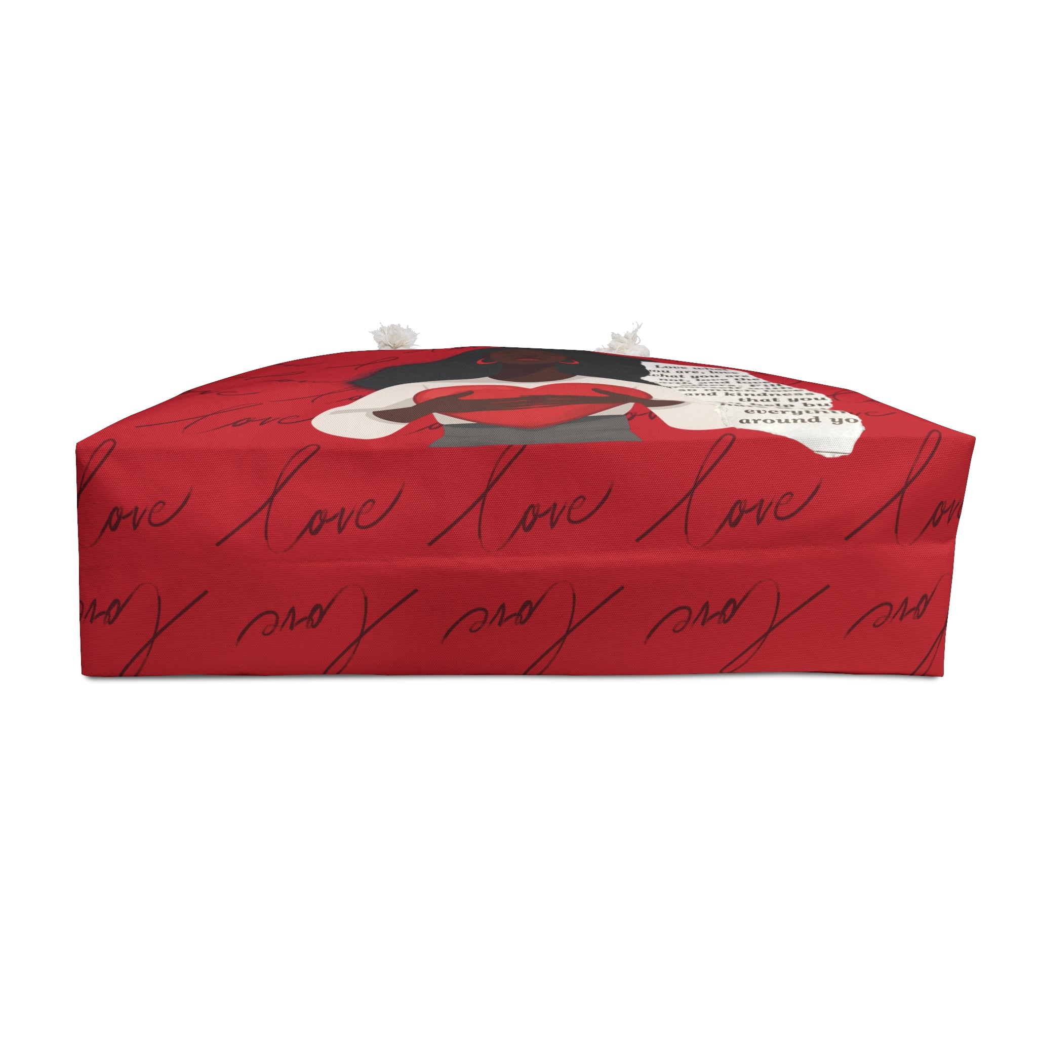 Love Within Packable Carryall Beach Tote