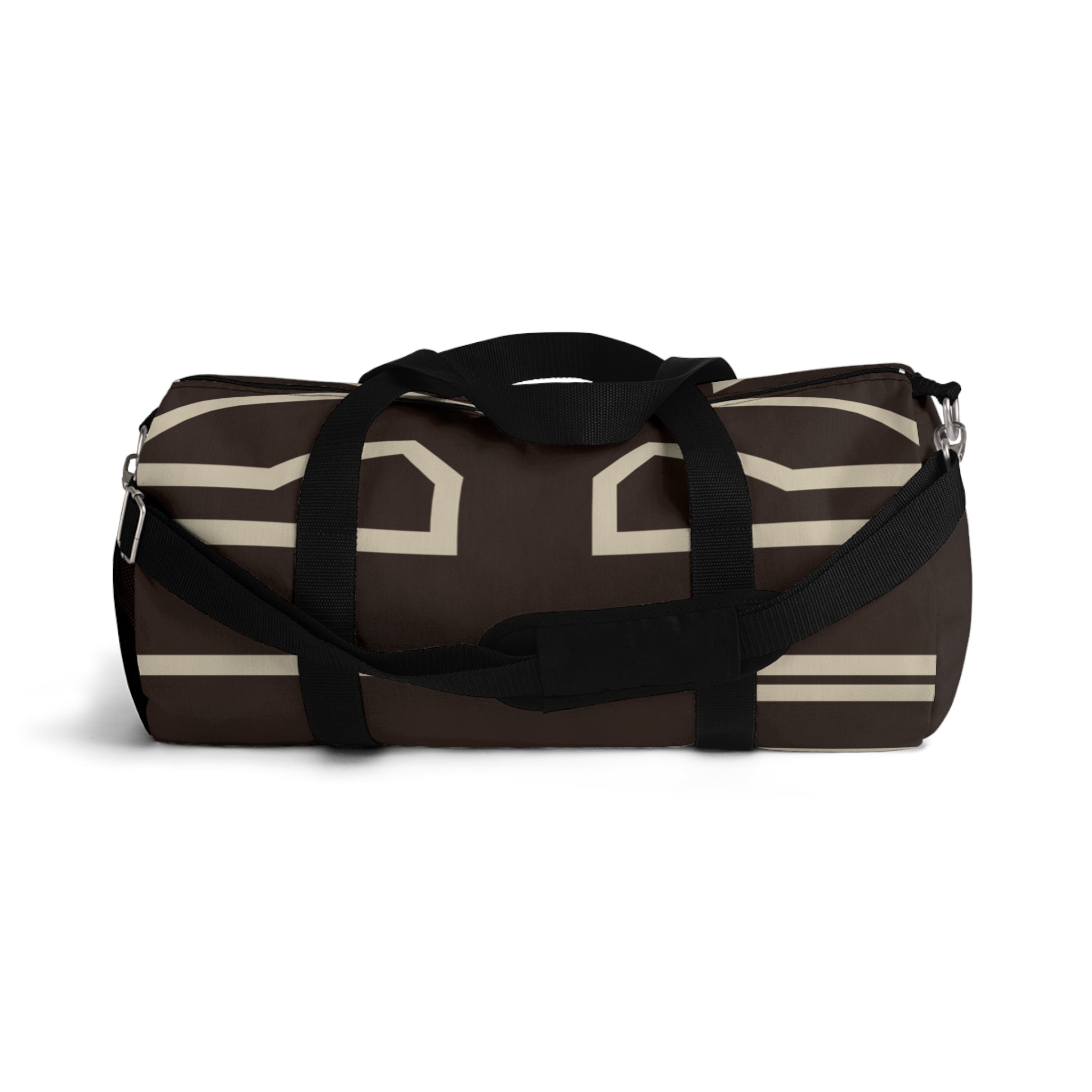 Signia Frame Duffle Bag, Brown & Tan