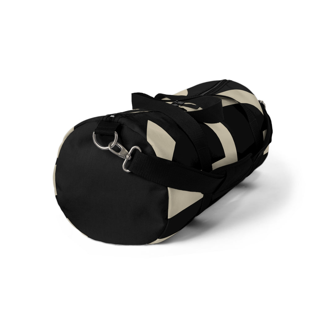 Signia Block Duffel Bag, Black & Cream