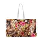 Safari Bloom Packable Carryall Beach Tote