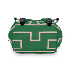 Signia Frame Commuter Backpack, Green & Pink