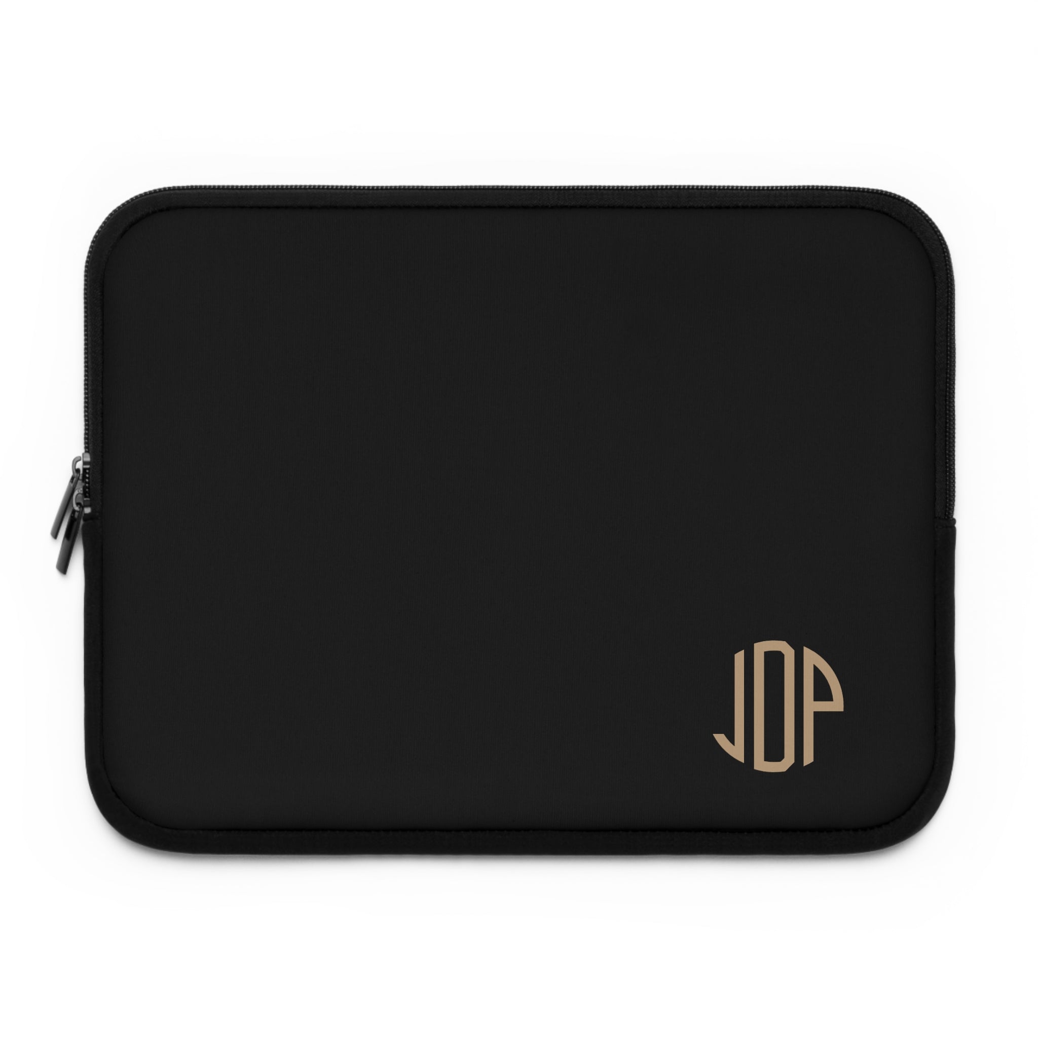 The MonoTone Monogram Tablet Laptop Sleeve, Multiple Sizes, Black