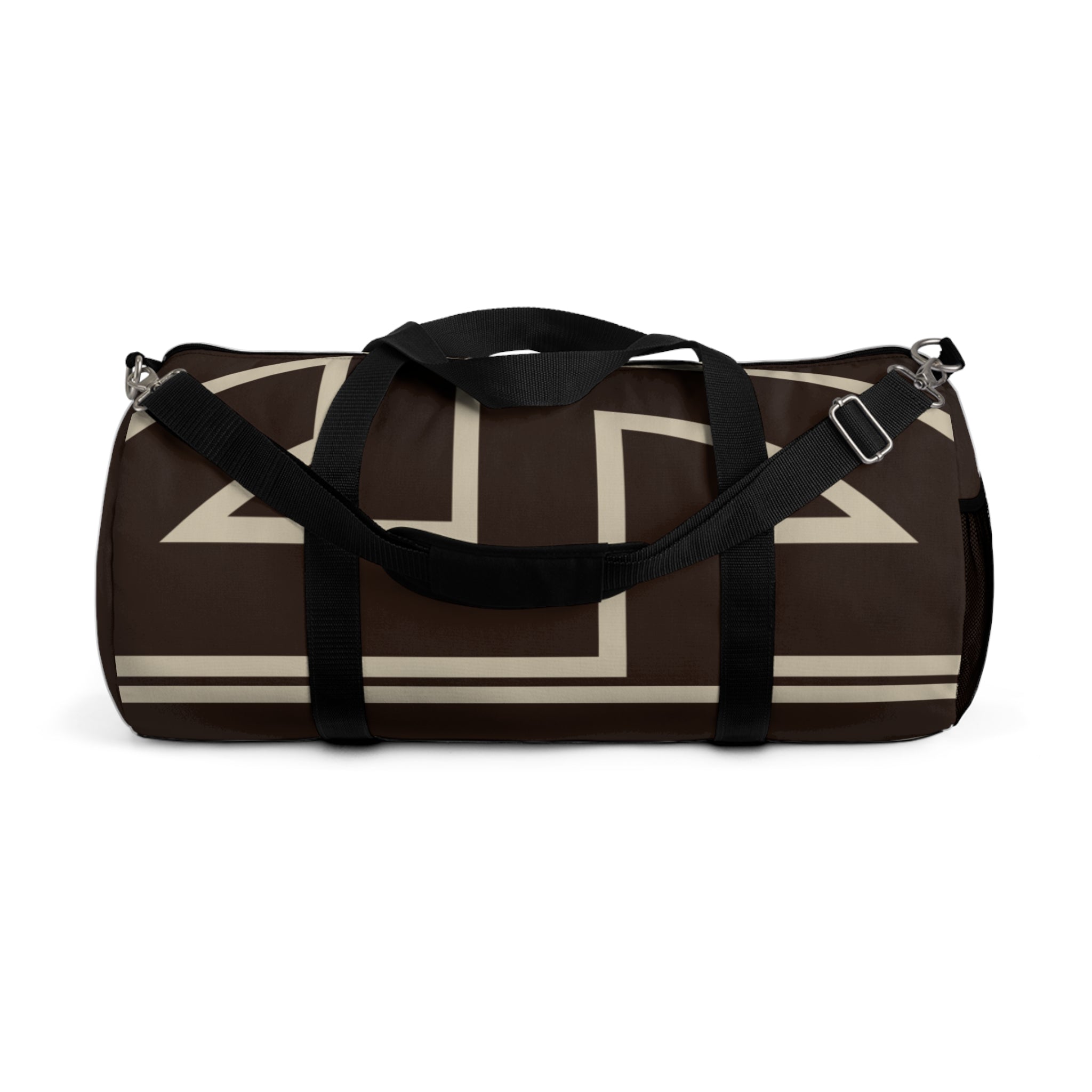 Signia Frame Duffle Bag, Brown & Tan