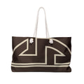 Signia Frame Packable Tote , Brown & Cream