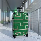 Signia Frame Hard-Shell Luggage, Green & Pink