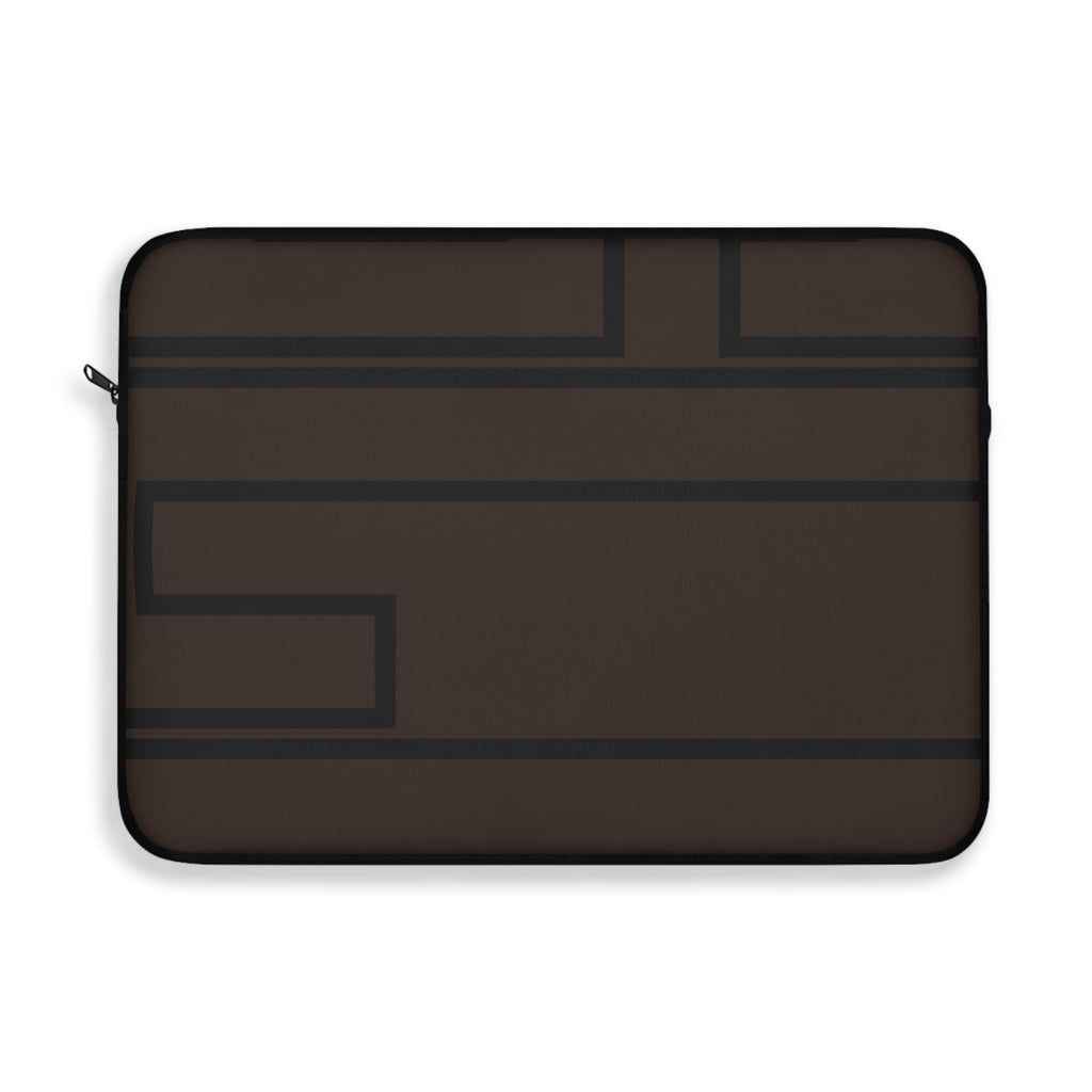 Personalized Laptop Sleeve Protective Case, Brown/Black