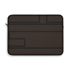Personalized Laptop Sleeve Protective Case, Brown/Black