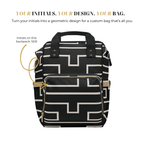 Signia Frame Commuter Backpack, Black & Cream