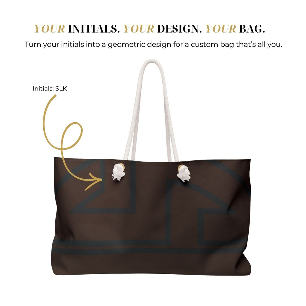 Signia Frame Packable Tote , Brown & Cream