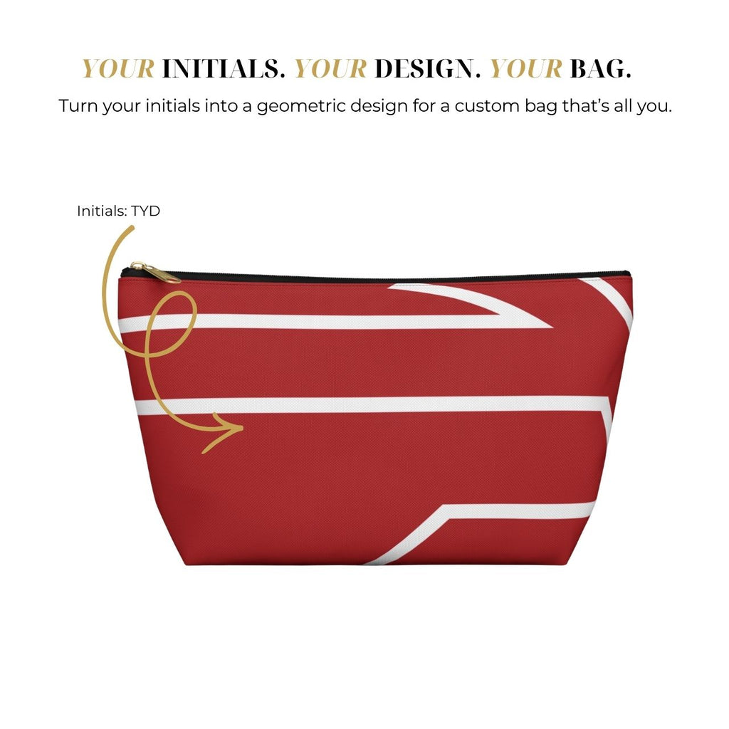 Signia Frame Accessory Pouch, Red & White