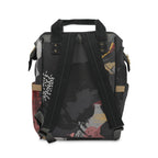 Floral Noir Commuter Backpack