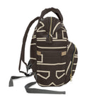 Signia Frame Backpack, Brown & Cream