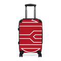Signia Frame Hard-Shell Luggage, Red & White