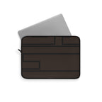 Personalized Laptop Sleeve Protective Case, Brown/Black