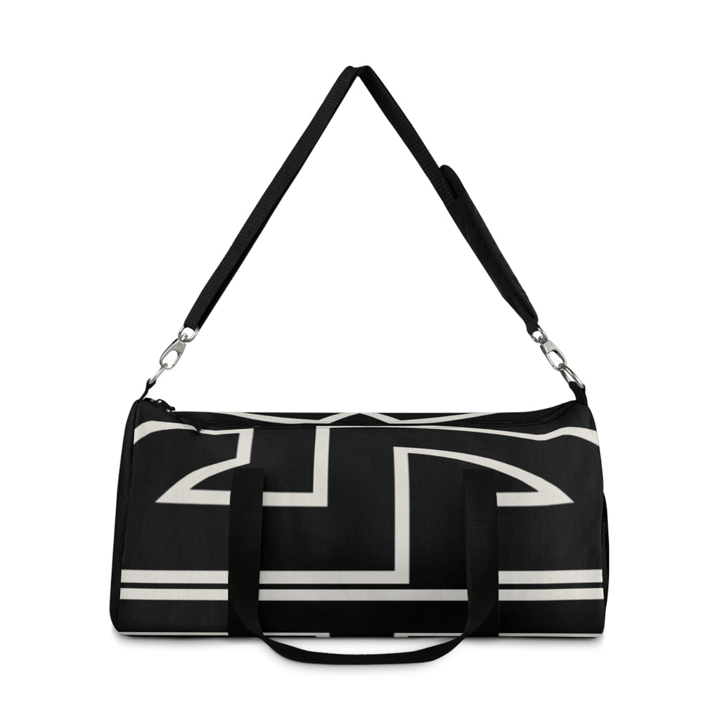 Signia Frame Duffle Bag, Black & Cream
