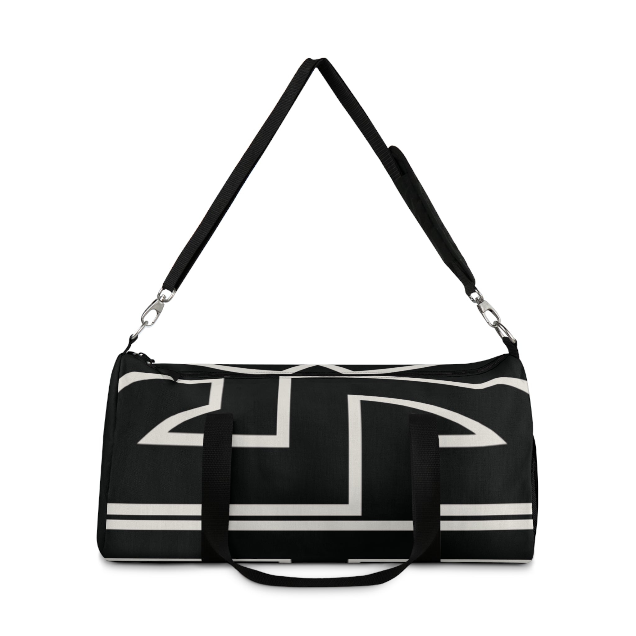 Signia Frame Duffle Bag, Black & Cream