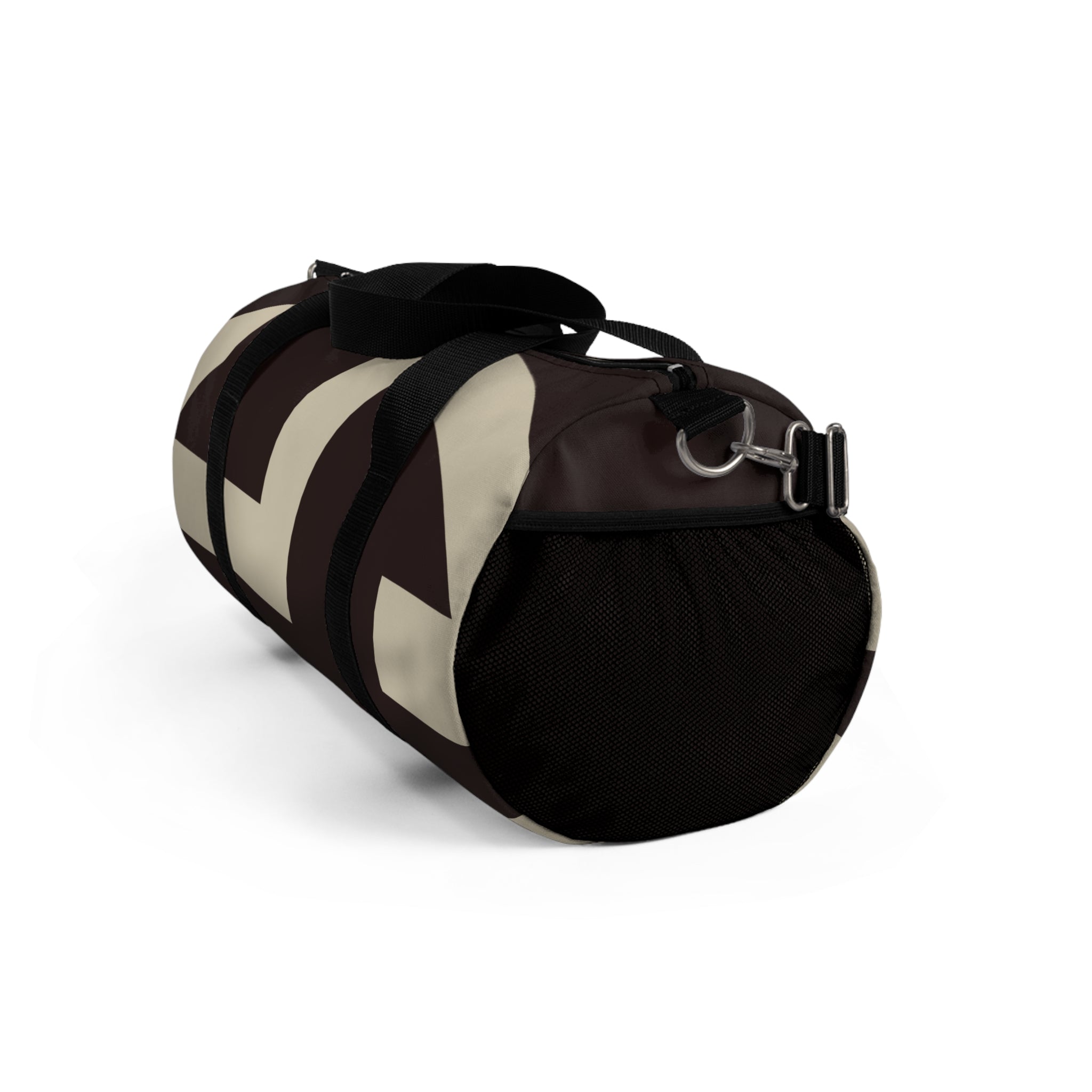 Signia Block Duffel Bag, Coffee Bean & Cream