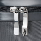 Signia Block Hard Shell Luggage, Black & Cream