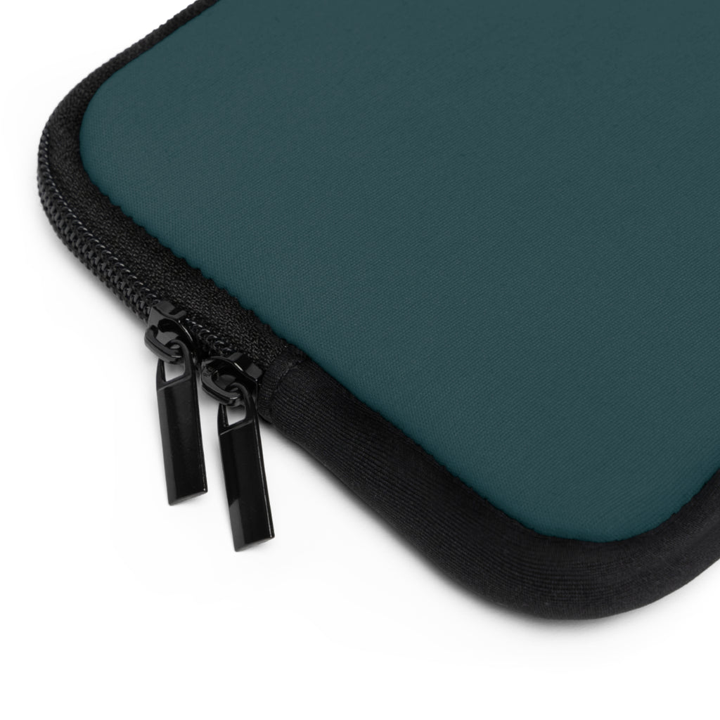 The MonoTone Monogram Tablet Laptop Sleeve, Multiple Sizes, Teal Blue