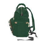 Signia Block Commuter Backpack, Green & Cream