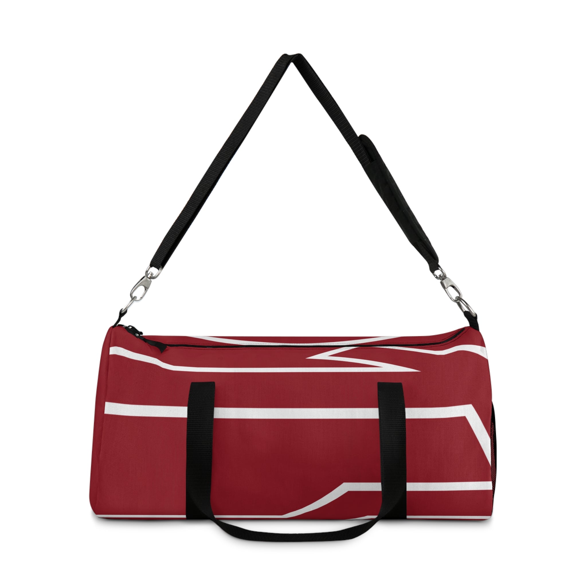 Signia Frame Duffle Bag, Red & Cream
