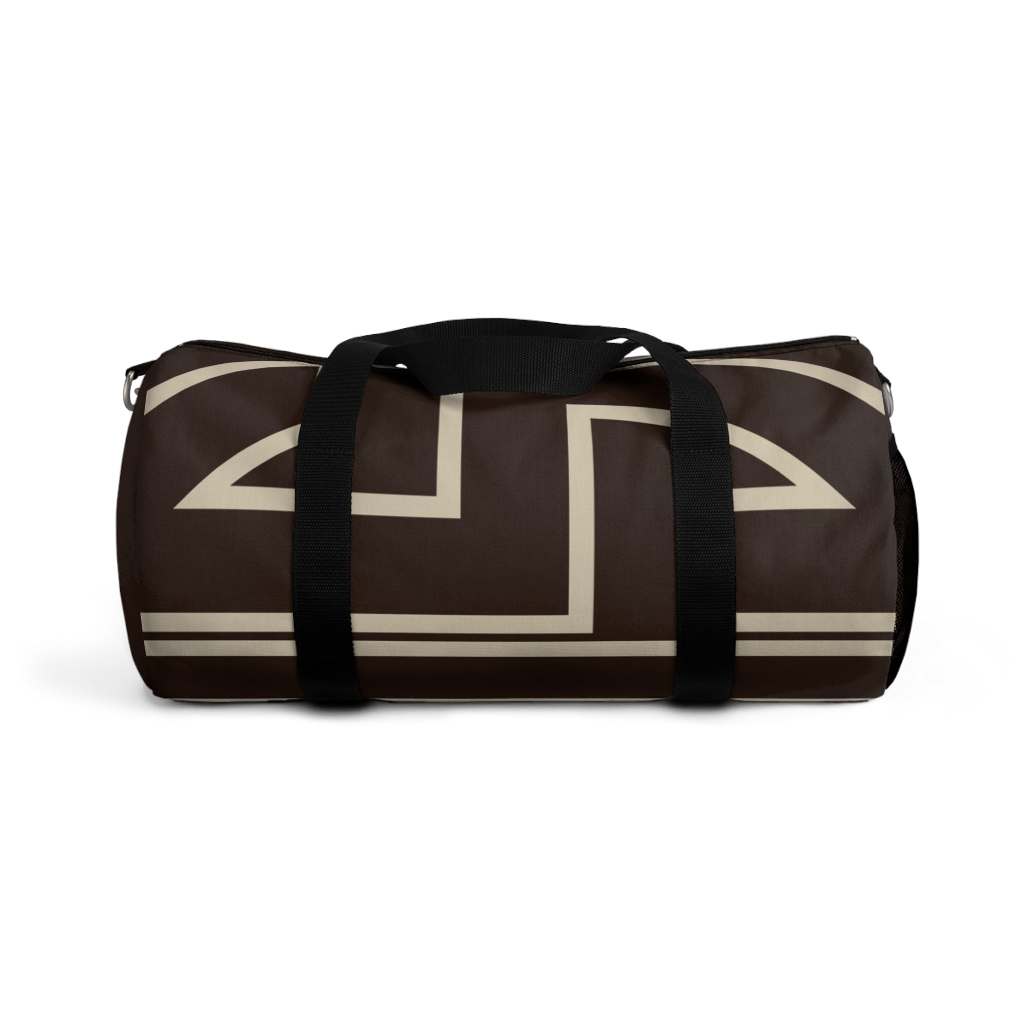 Signia Frame Duffle Bag, Brown & Tan