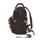 Signia Block Commuter Backpack, Coffee Bean & Cream