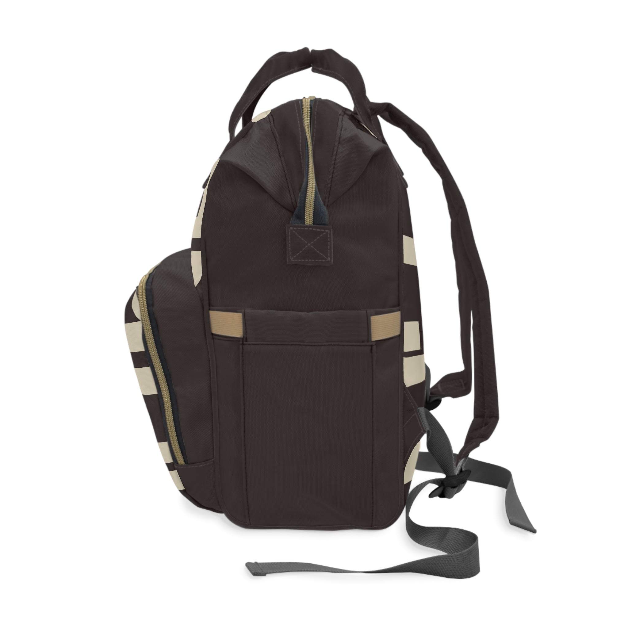 Signia Block Commuter Backpack, Coffee Bean & Cream