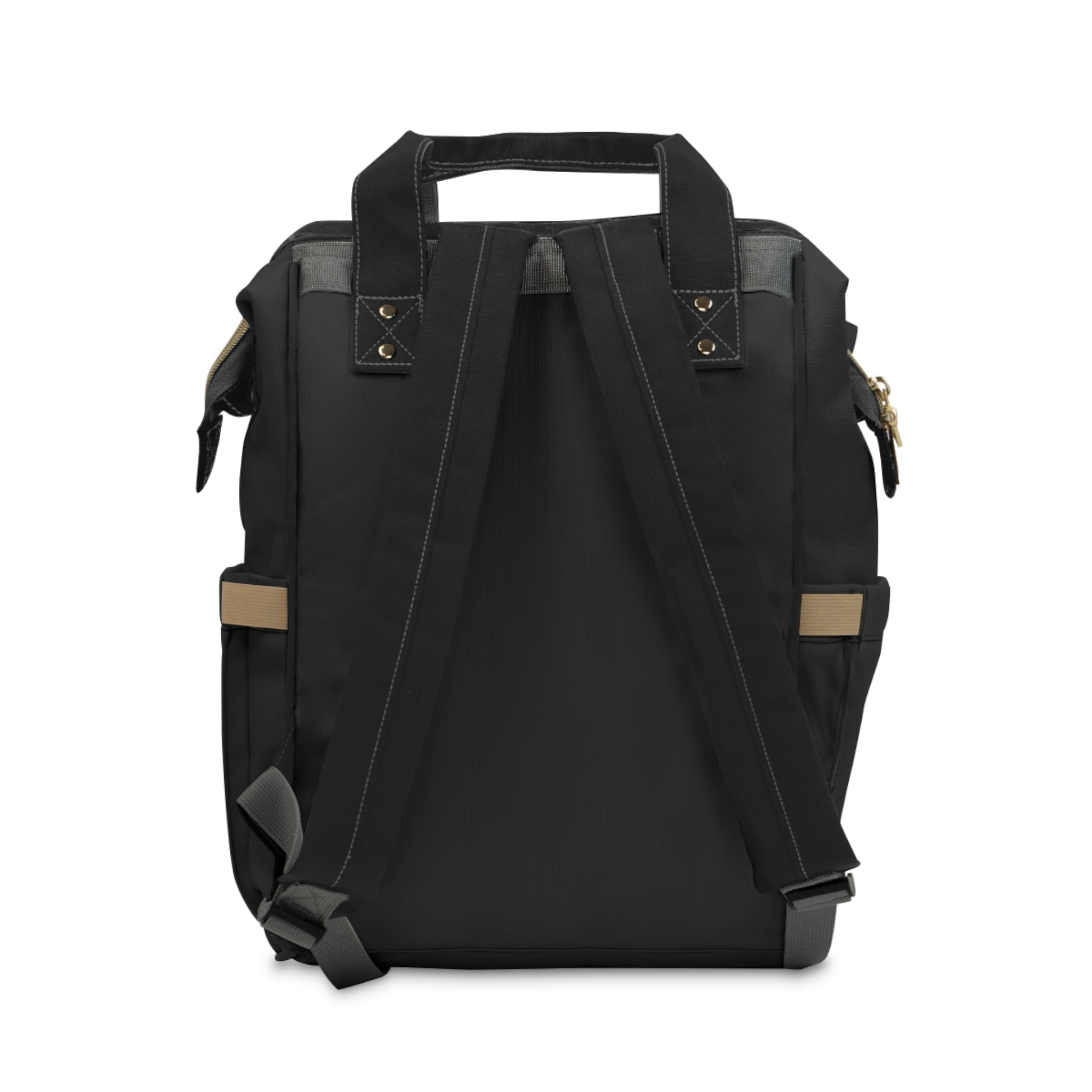 The MonoTone Collection Multifunctional Travel Backpack Carryon, Black Onyx