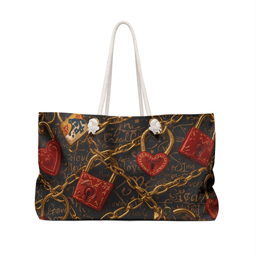 Lock & Love Packable Carryall Beach Tote