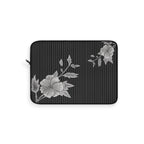 Floral Noir Slim Protective Laptop Sleeve —  Available in 12", 13", 15"