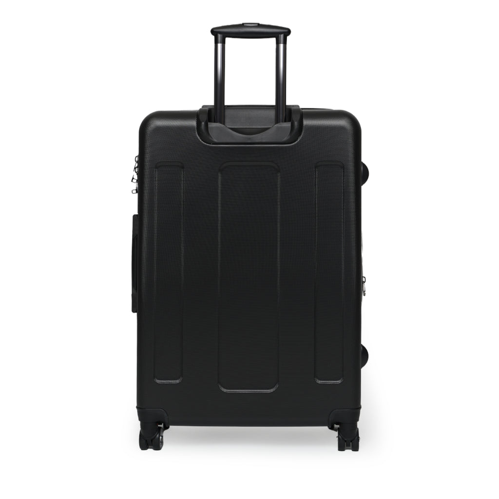 Signia Block Hard-Shell Luggage, Red & Cream