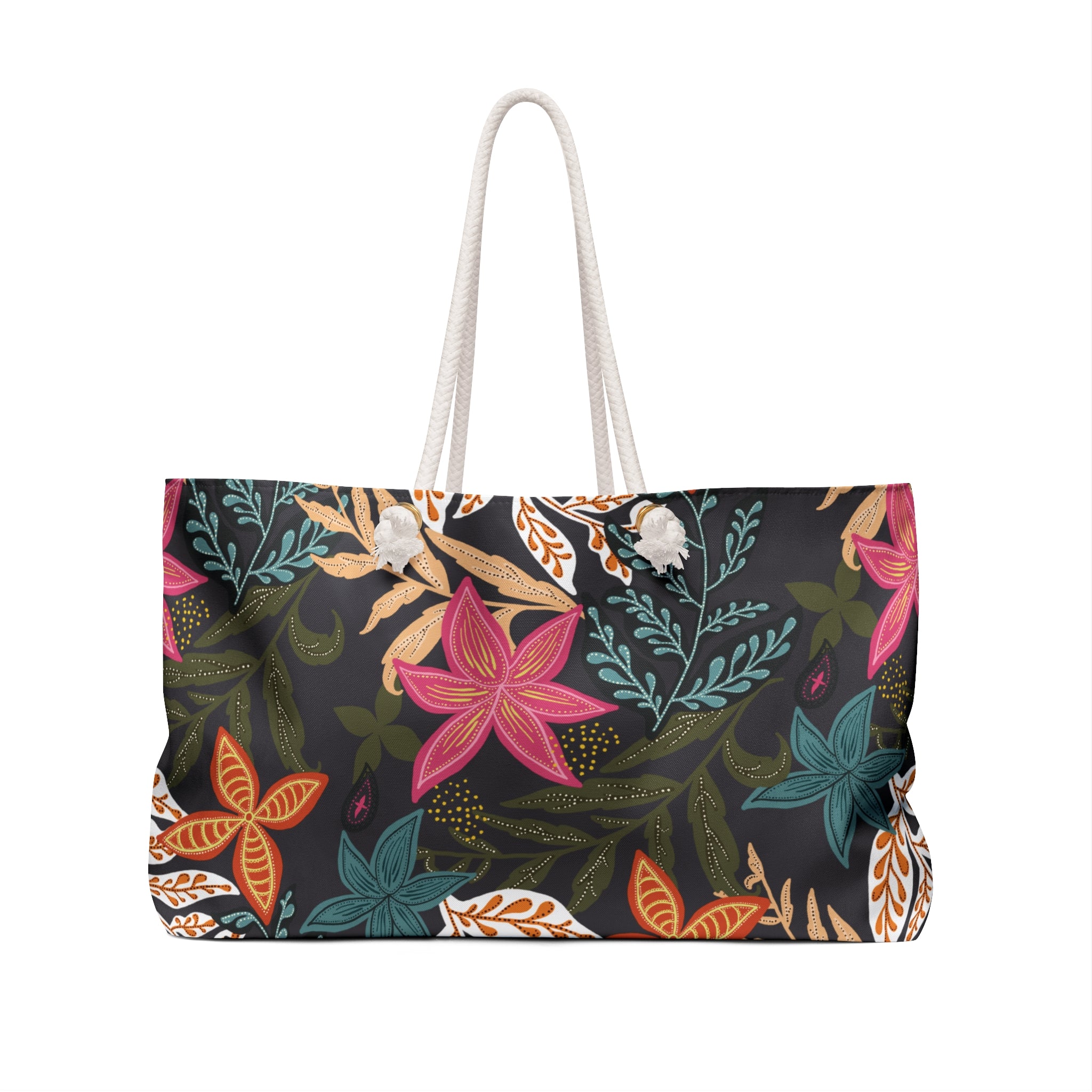 Tropical Nights Packable Beach Tote