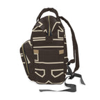 Signia Frame Backpack, Brown & Cream