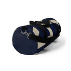 Signia Block Duffel Bag, Navy & Cream