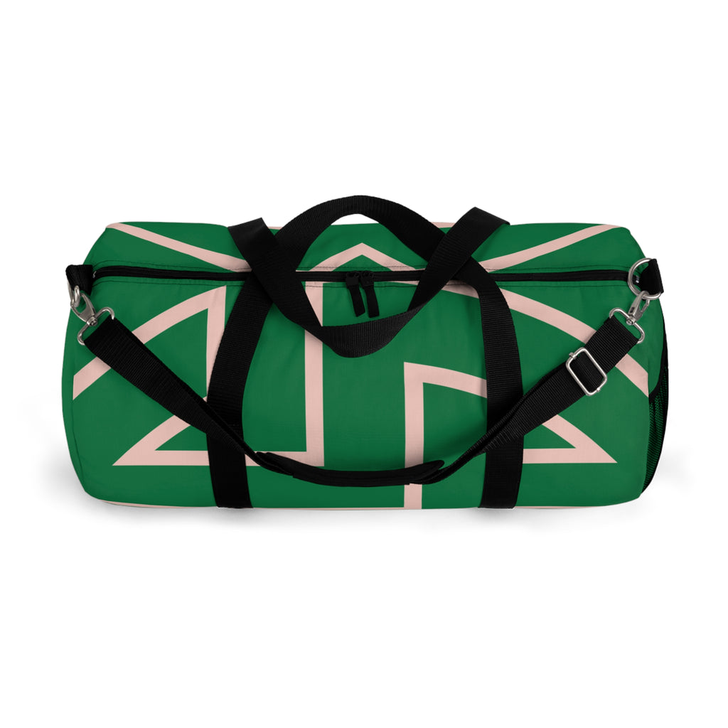 Signia Frame Duffle Bag, Green & Pink