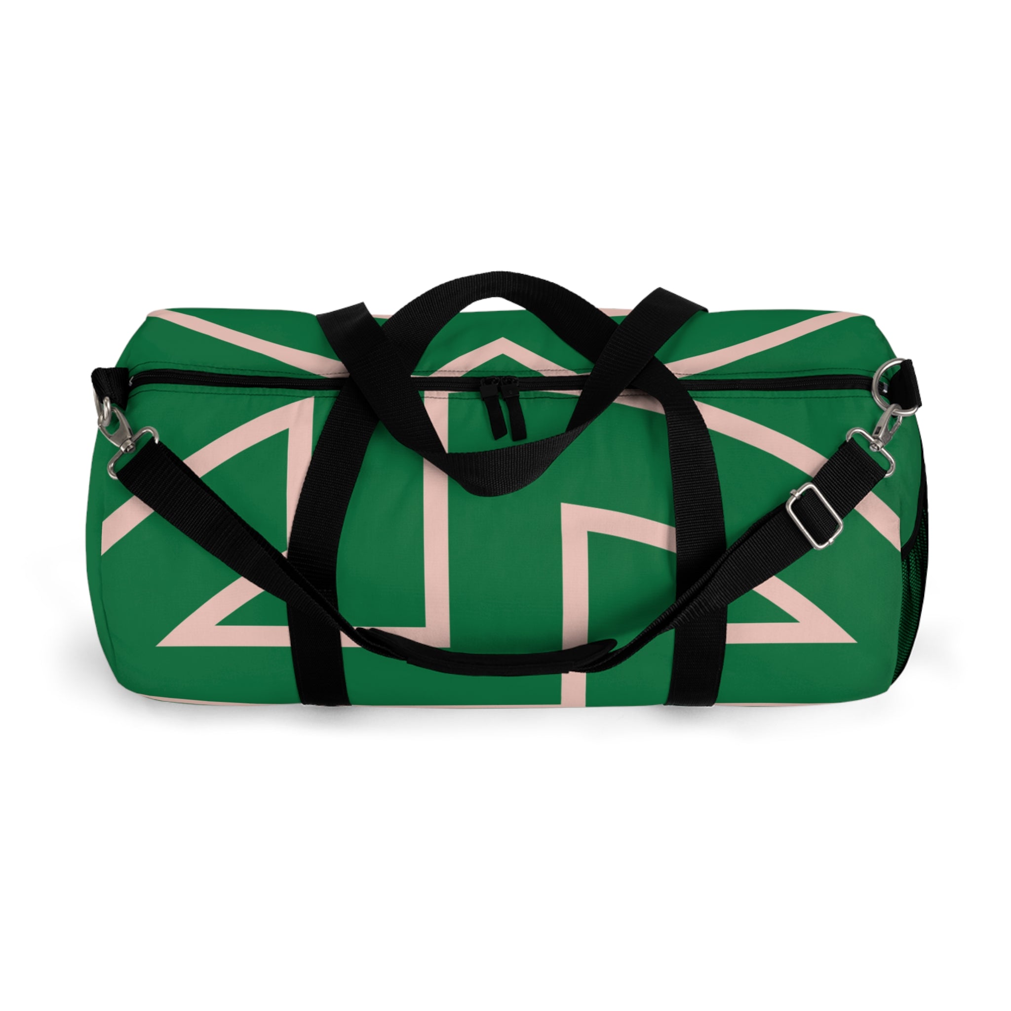 Signia Frame Duffle Bag, Green & Pink
