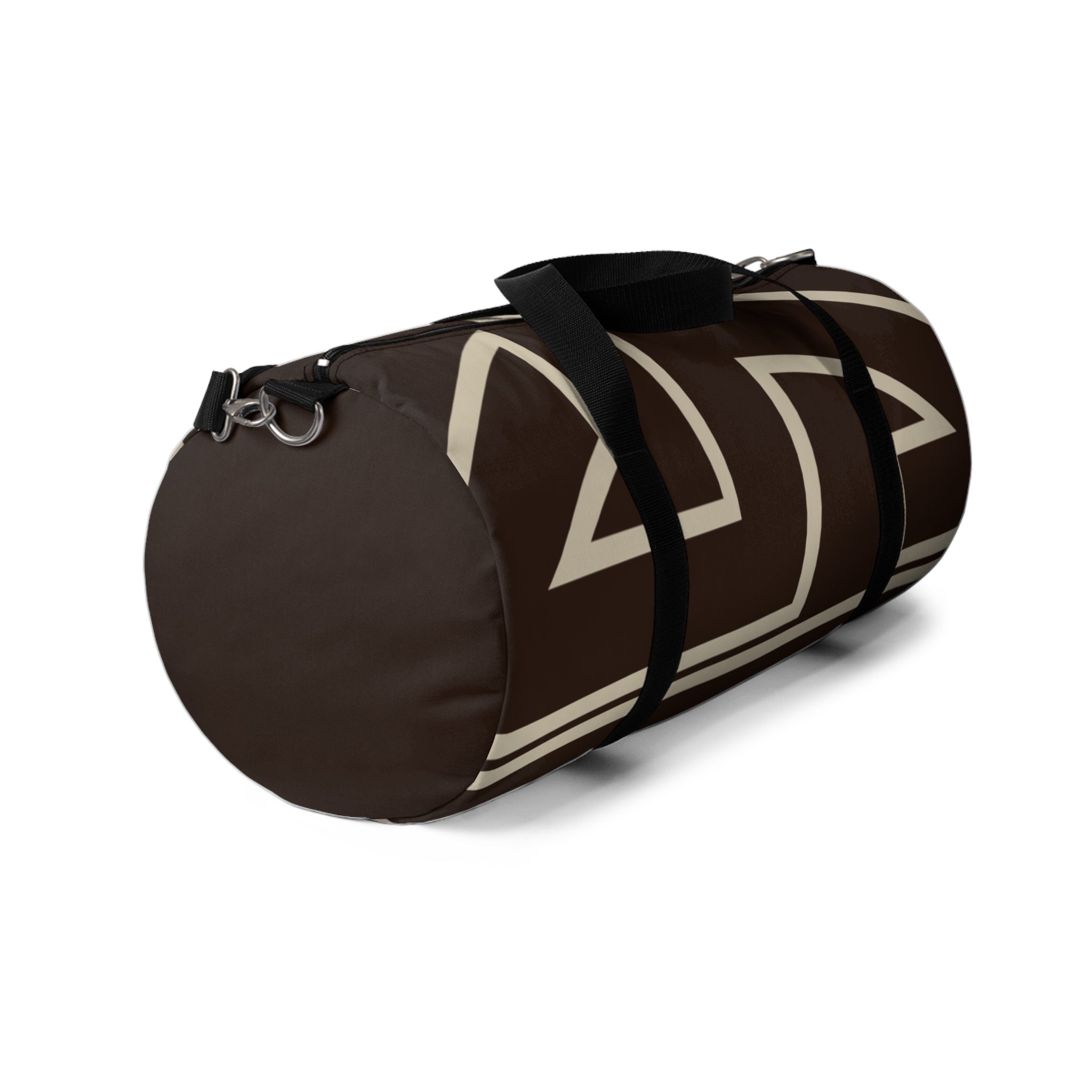 Signia Frame Duffle Bag, Brown & Tan